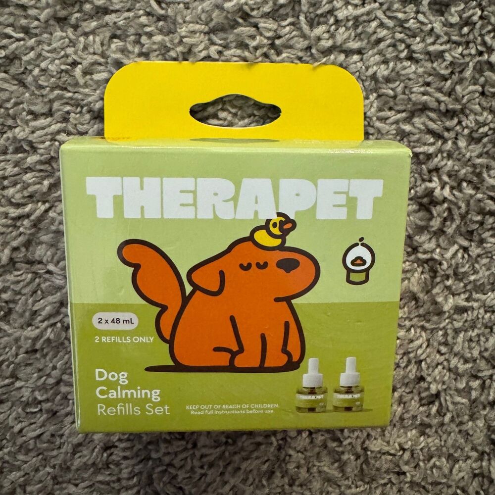 Therapet MD 60-Day Dog Calming Diffuser REFILLS For Stress Factory 2x 48L NEW